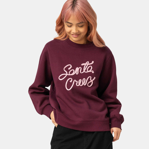 Santa Cruz Γυναικείο φούτερ Ribbon Script Front Crew